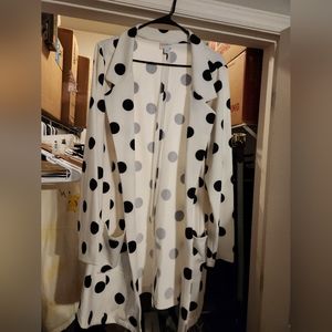 Polka Dot Blazer